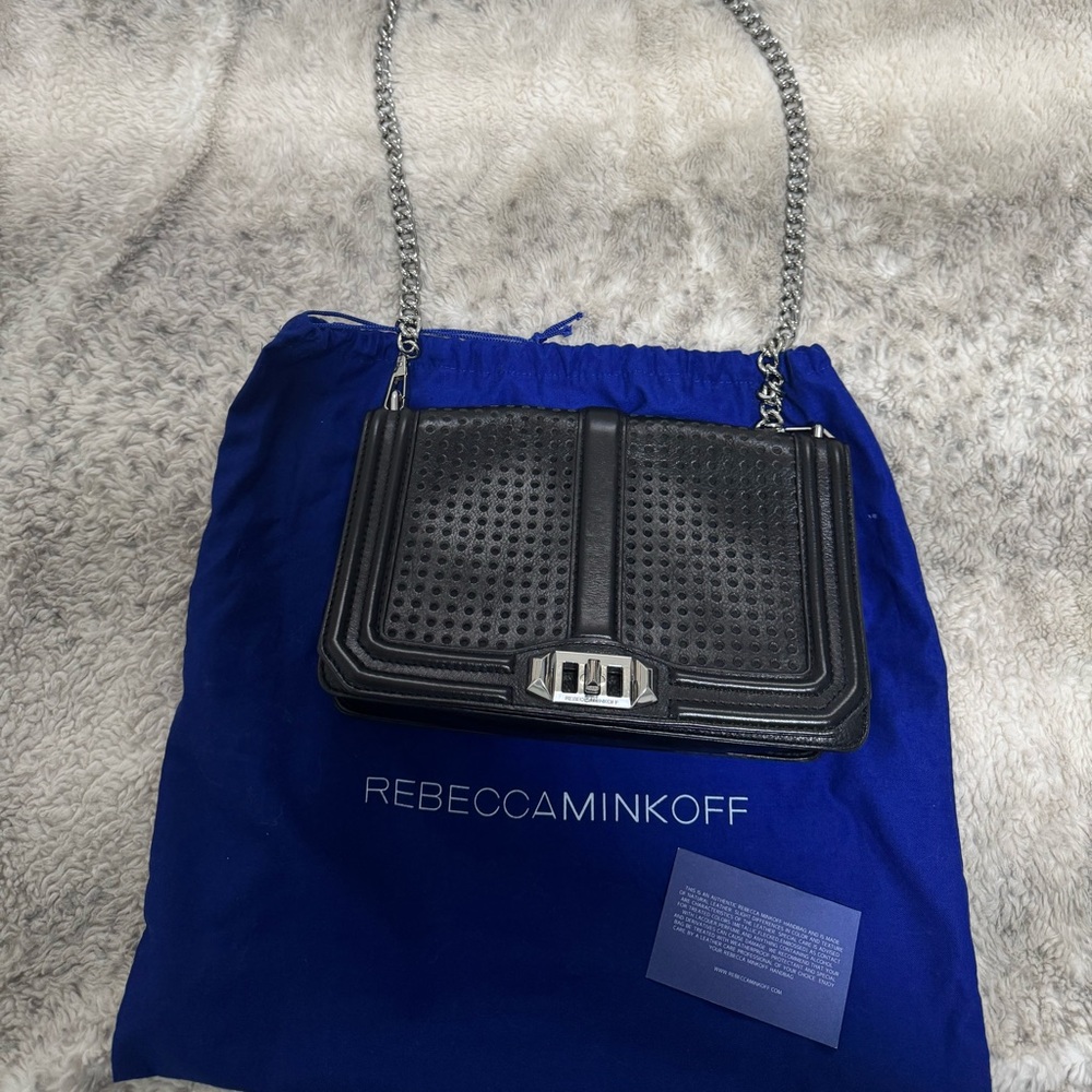 Rebecca Minkoff Love Crossbody, Black